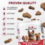 Dog Probiotics Chews for Digestive and Allergy Relief