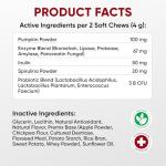 Dog Probiotics Chews for Digestive and Allergy Relief