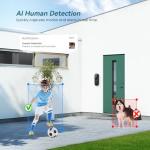 Wireless Video Doorbell with Two-Way Audio