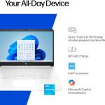 Versatile HP Laptop with Anti-Glare Display