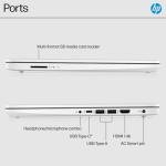 Versatile HP Laptop with Anti-Glare Display