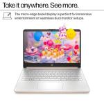 HP Rose Gold Laptop with Office 365 & 1.1TB Storage