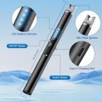 Electric Candle Lighters - Windproof USB Rechargeable Set