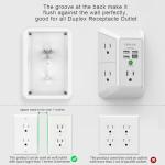 5-Outlet Surge Protector with 4 USB Ports