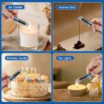 Electric Candle Lighters - Windproof USB Rechargeable Set