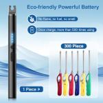 Electric Candle Lighters - Windproof USB Rechargeable Set