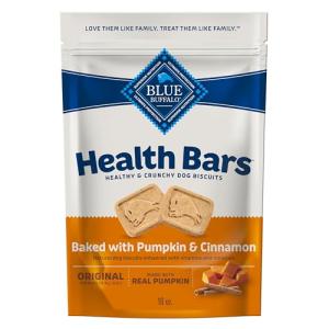 Blue Buffalo Crunchy Dog Health Bars - Pumpkin & Cinnamon
