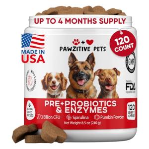 Dog Probiotics Chews for Digestive and Allergy Relief