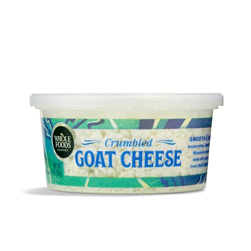 Goat Cheese Crumbles by Whole Foods, 6 Ounces