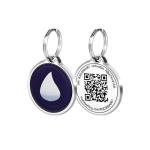 Pet Dwelling Symbol QR Pet Tag – Easy Scan Instant Location Alerts, Online Pet Profile with AI Feature for Dogs & Cats