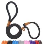 lynxking Dog Leash Slip Lead 5 6 8 FT Dog Training Leash Strong Heavy Duty Rope No Pull Training Lead Leashes for Dogs