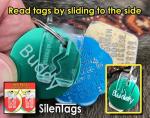 SilenTags Pet Tag Silencer (Clear Two Pack)