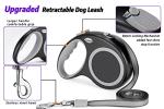 Retractable Dog Leash, 26 Feet Dog Leash for Small to Large Dogs up to 110lbs,Heavy Duty Design with Anti-Slip Handle, One-Handed Quick-Lock Braking System.