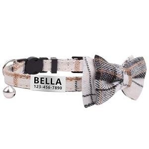 Personalized Breakaway Cat Collar with ID Tag