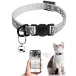 Reflective Breakaway Cat Collar with QR Code Tag