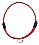 National Leash Mountain Rope Dog ID Collar- Tulip Red - Small (10"-16") Ultra Lite