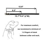 Love Dream Puppy ID Collars - 16pcs Soft PU Leather Adjustable Puppy Whelping Dog Collars for Litter Identification, Newborn Puppies & Kittens Small Medium Dogs