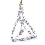 Angie and Allie Organic Cotton Personalized Step in Dog Harness,Custom Dog Halter Vests,Adjustable No Pull Canine Halter Harness for Small Medium Large Dogs