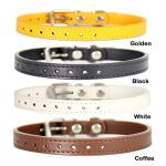 Love Dream Puppy ID Collars - 16pcs Soft PU Leather Adjustable Puppy Whelping Dog Collars for Litter Identification, Newborn Puppies & Kittens Small Medium Dogs