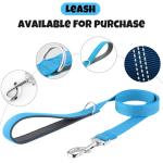 PETAILAUREL Nylon No-Pull Personalized Dog Harness with Customizable Hook-and-Loop Patches, Reflective Strip, Easy-On Design, Plastic Quick-Release Buckle (Blue)