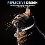 Reflective Breakaway Cat Collar with QR Code Tag