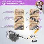 Gluckelk 10ft Retractable Dog Leash for Small Dogs, Puppies, and Cats, 360° Tangle-Free, One-Handed Brake, Applicable to Pets of Small Size