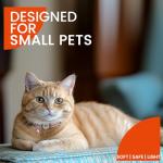 Adjustable Pink Cat Collar with QR ID Tag