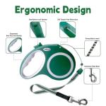 Retractable Dog Leash, Meekamar 30 FT Dog Walking Leash for Medium Large Dogs up to 77 lbs, Heavy Duty No Tangle, Large