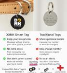 DDMK Smart Pet ID Tag with QR Code – Digital Pet Profile-38-LOVED & ADORED-38