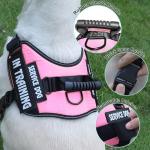 Custom Reflective Service Dog Vest with Patches