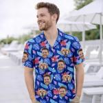 Custom Hawaiian Photo Shirt for Fun Beachwear