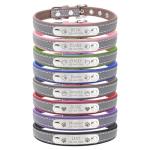 Personalized Reflective Pet Collars with ID Tags