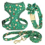 Beirui Christmas Dog Collar and Leash Set