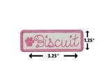 Custom Paw Print Name Patch for Pets