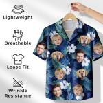 Custom Hawaiian Photo Shirt for Fun Beachwear