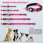 Taglory Reflective Dog Collar with AirTag Holder