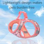 Adjustable No-Pull Harness and Leash Set for Small Dogs