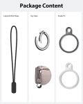 AirTag Holder Key Ring - 2 Pack
