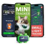 Smallest Waterproof Cat GPS Tracker with App