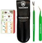 TickCheck Premium Tick Removal Kit with Tweezers