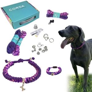 Matching Dog and Owner Paracord Kit with ID Tag