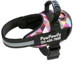 Custom Reflective No-Pull Dog Harness with Name