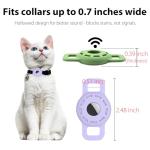 3-Pack Cat Collar Holder for Apple AirTag