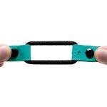 Teal Biothane Waterproof Bungee Dog Collar