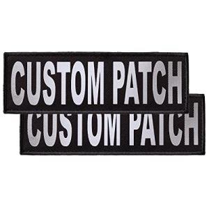 Custom Reflective Patches for Dog Vests and Collars