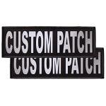 Custom Reflective Patches for Dog Vests and Collars