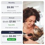 Smallest Waterproof Cat GPS Tracker with App