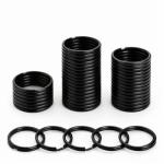 50 Heavy Duty Metal Keychain Split Rings