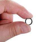 50 Heavy Duty Metal Keychain Split Rings