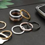 12 Pack Stainless Steel Key Rings for Pets